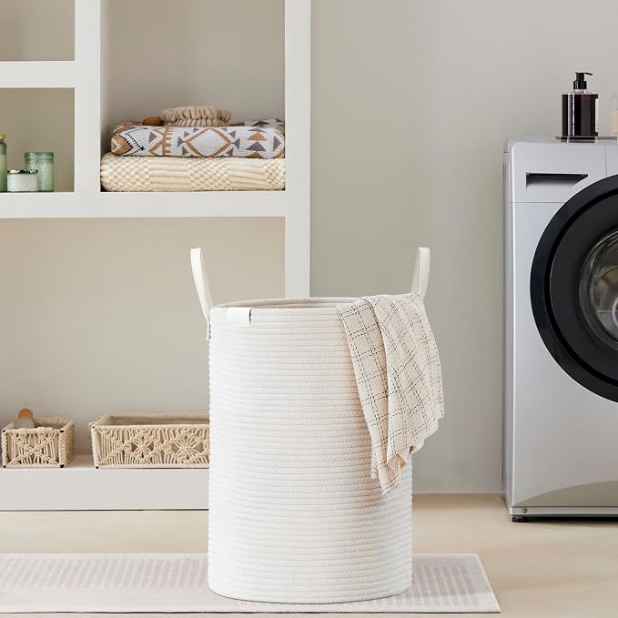 VIPOSCO Tall Laundry Basket, Large Dirty Clothes Hamper - Image 7
