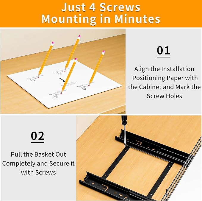 RCHYFEED Pull Out Spice Rack Organizer - Image 8