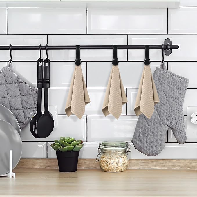 4 PCS Genuine Leather Towel Clips - Image 7