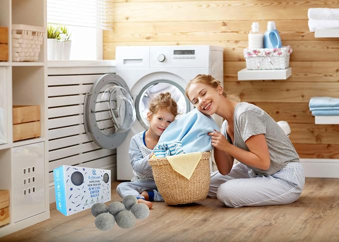 Organic Wool Dryer Balls: Eco-Friendly & Chemical-Free | Our Anti-Entanglement - Image 9