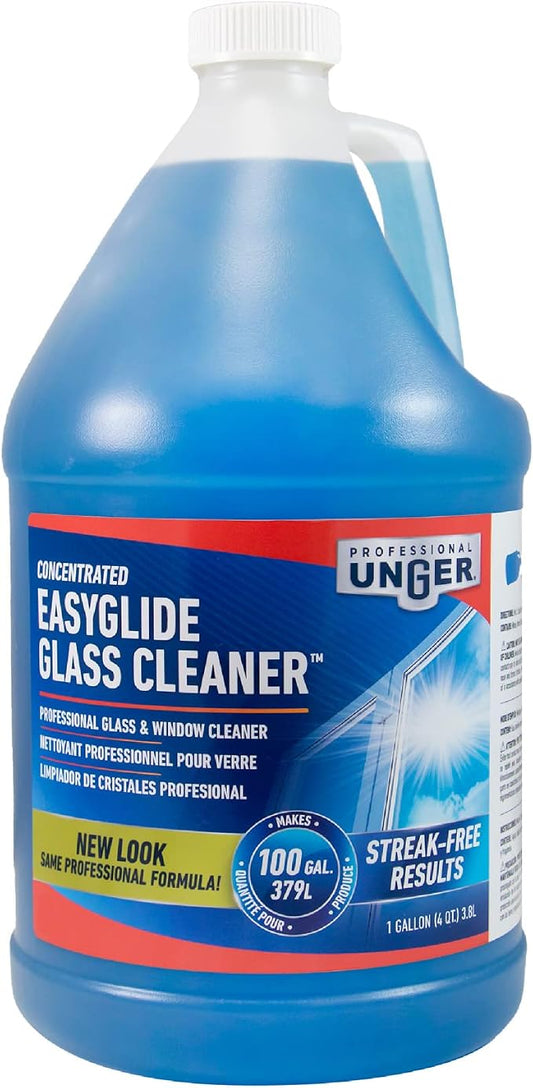 Unger Professional Streak-Free EasyGlide Glass Cleaner Concentrate, 1 Gallon by Unger