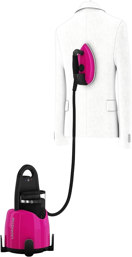 Laurastar Lift Plus Steam Iron in Pinky Pop: Swiss Engineered 3-in-1 Steam - Image 4