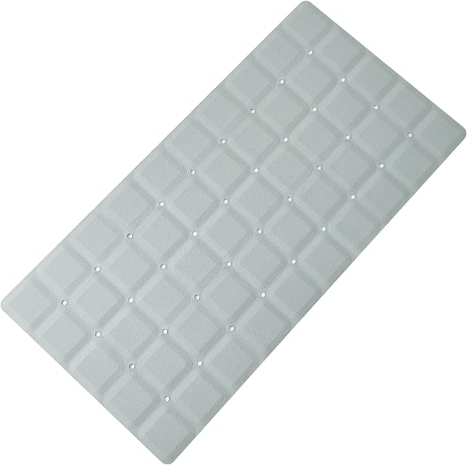 Foldable Silicone Bathtub Mat: Jumbo Size Heavy Duty Safety Bath Mat by Webos
