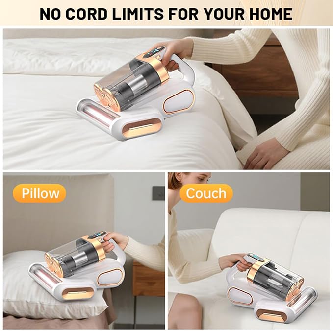Bed Vacuum Cleaner, 16Kpa Mattress Vacuum Cleaner - Image 7