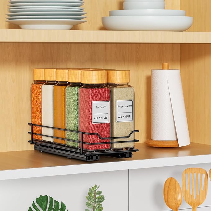 RCHYFEED Pull Out Spice Rack Organizer - Image 7