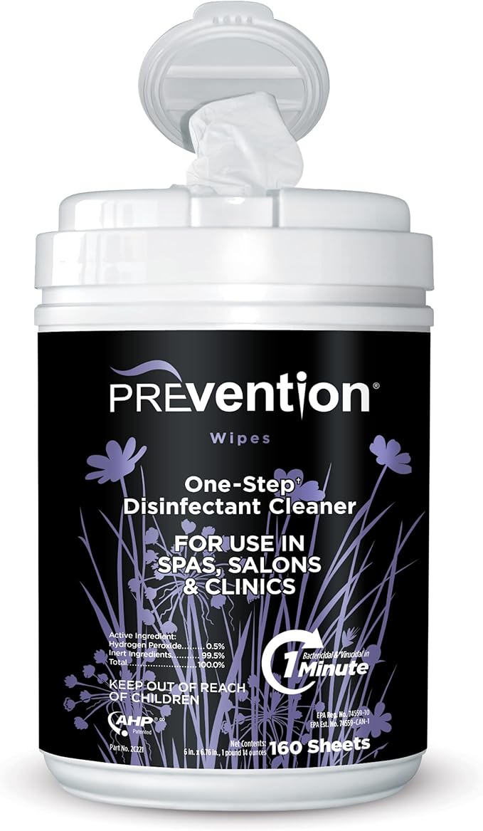 Prevention All Purpose Disinfectant Wipes – Canister of Cleaning Wipes by Prevention