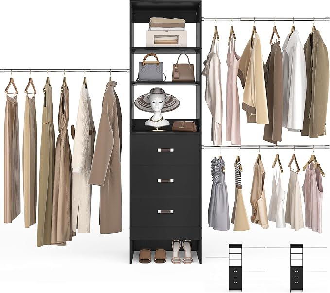 96'' Closet Organizer System by Besiost