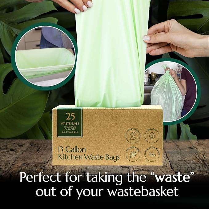 Cleanomic Compostable* Trash Bags - Image 7