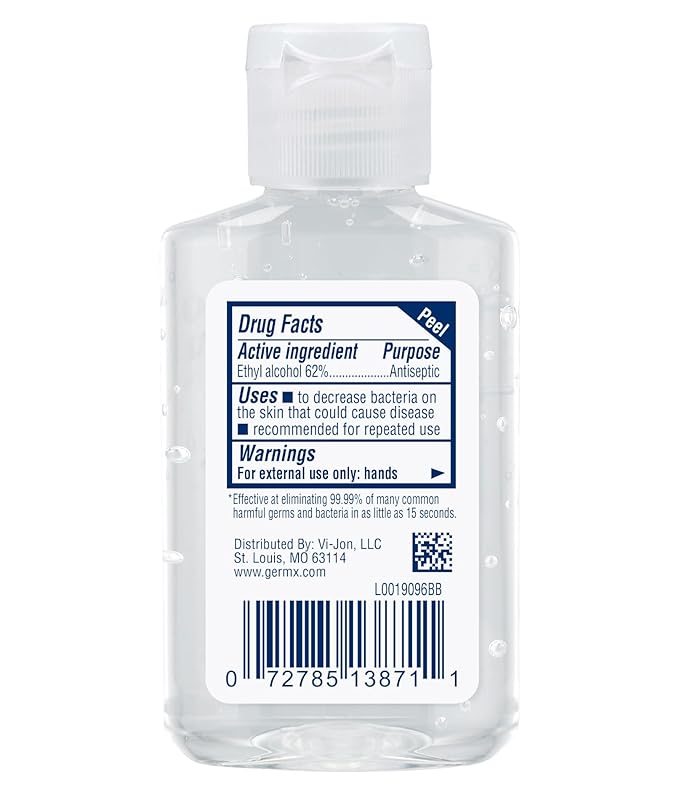 Germ-X Original Hand Sanitizer, Non-Drying Moisturizing Gel - Image 3