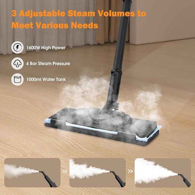 Powerful Steam Cleaner for Home, Chemical-Free Multipurpose Steam Cleaner - Image 3