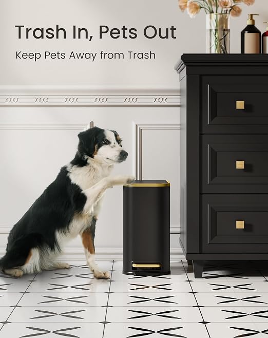 Cesun Small Bathroom Trash Can - Image 7