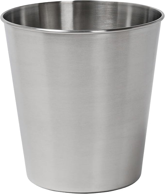 happimess HPM1113C Nolan Modern Classic Smooth Steel 2-Gallon Wastebasket by Happimess