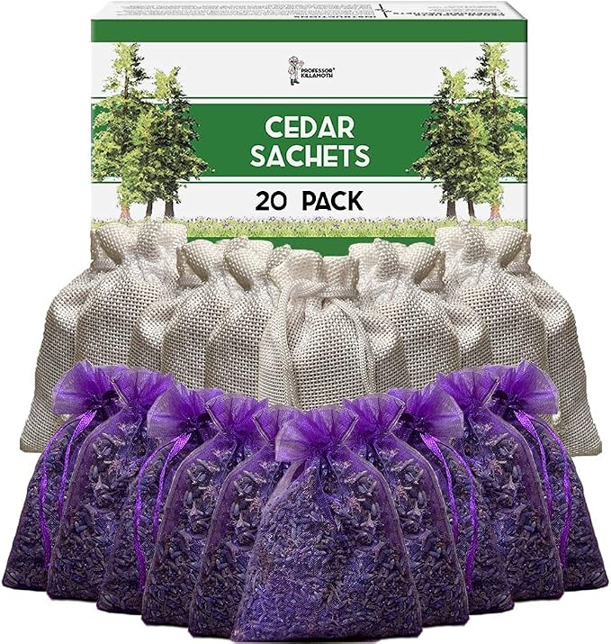 Cedar Chips and Lavender Sachets by ProfessorKillamoth