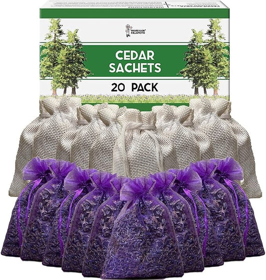Cedar Chips and Lavender Sachets by ProfessorKillamoth