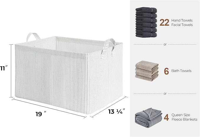 StorageWorks Storage Bins, Fabric Storage Bins - Image 2