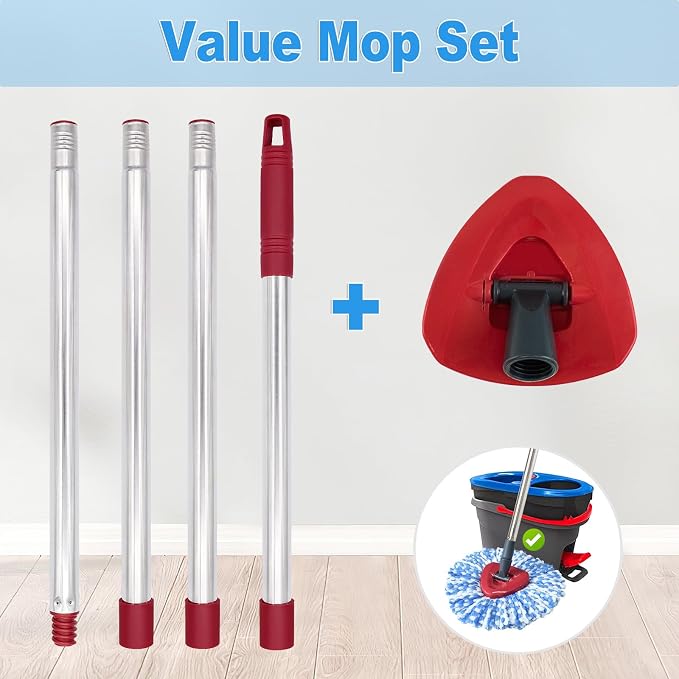 Mop Handle for Ocedar, Mop Handle for O Cedar, Spin Mop Replacement Handle for - Image 2