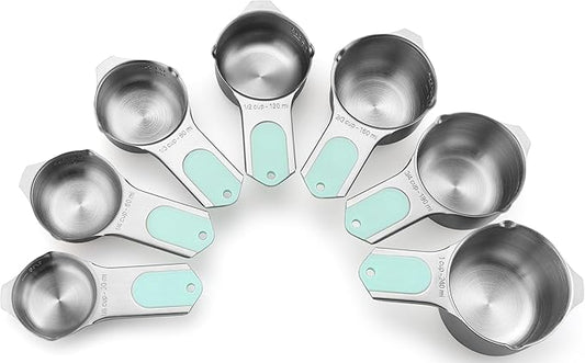 Spring Chef Magnetic Stainless Steel Measuring Cups, Kitchen Tools by SpringChef