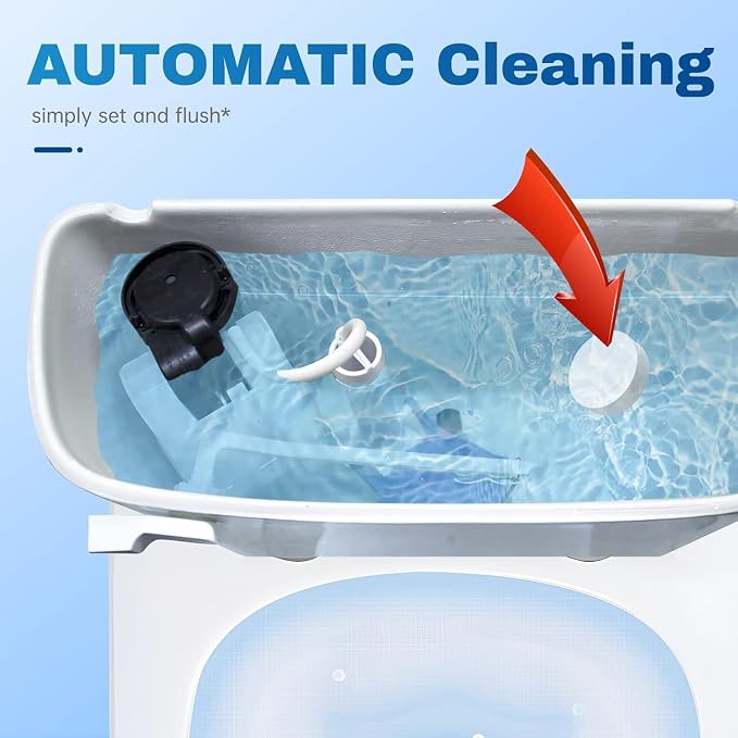 Vacplus Toilet Bowl Cleaner Tablets 40 PACK, Automatic Cleaners - Image 5