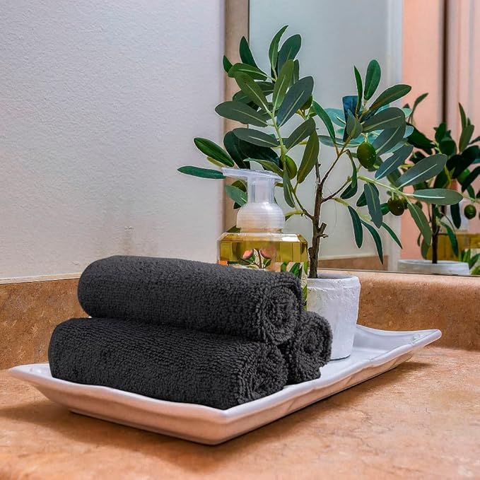Orighty Washcloths Bulk Towels Set 50 Pack, Highly Absorbent and Super Soft - Image 6