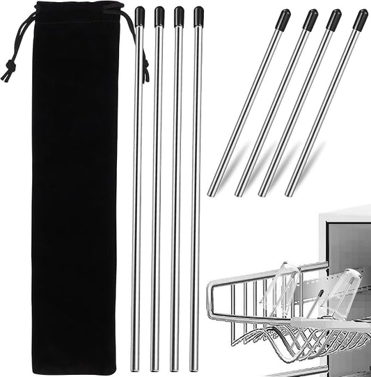 Bottles Bottles Bottles Bottle Holders Dishwasher 8pcs Dish Drying Rack by SOLUSTRE