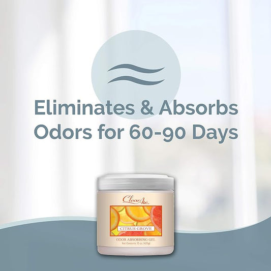 Clear Air Odor Absorber Gel - 15 oz - Image 2