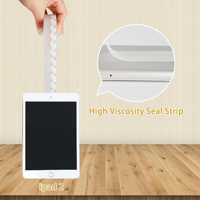 Door Weather Stripping Doors Seal Strip, 26 FT Silicone Sealing Tape - Image 3