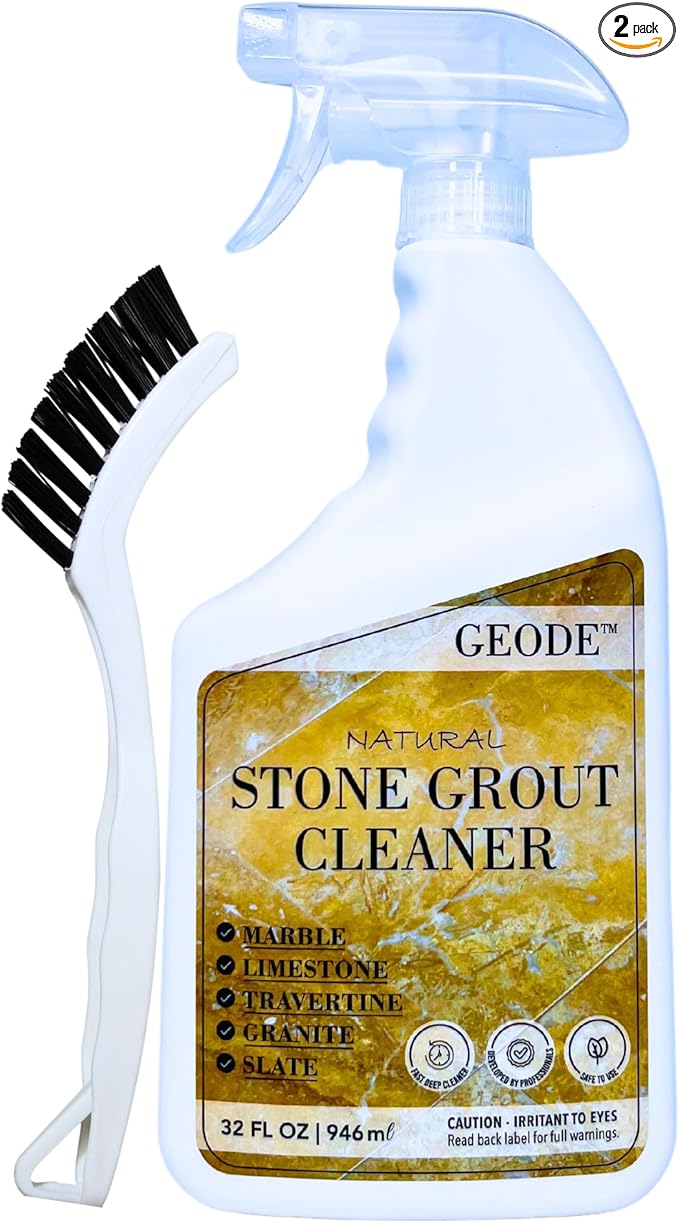 Natural Stone Grout Cleaner, Safe by Geode
