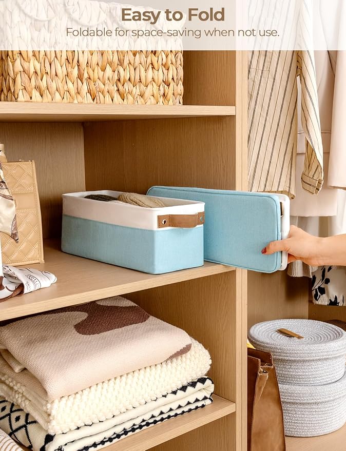 StorageWorks Narrow Storage Bins, Small Basket - Image 4