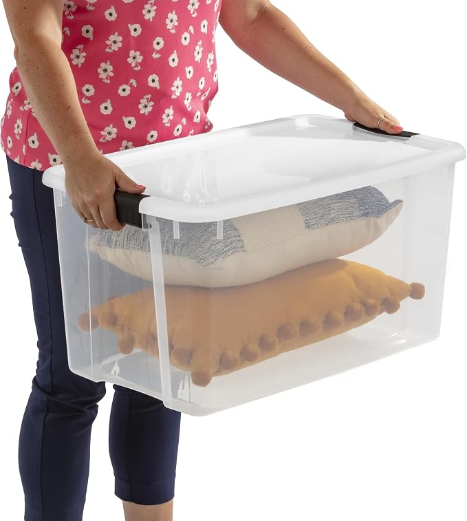 Sterilite 4 Pack Ultra Latching Box, Storage Bins - Image 9