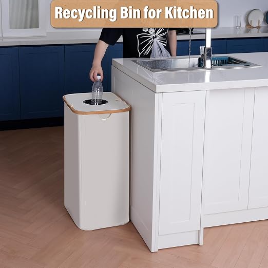 efluky Recycling Bin 100L, 26 Gallon Recycle Bins - Image 6