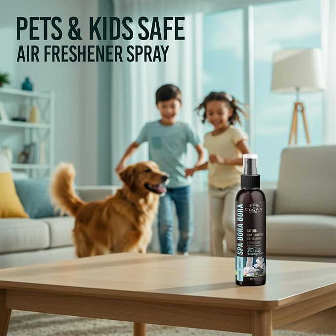 Non-Toxic Odor Eliminator, Natural Sandalwood & Patchouli Air Freshener Spray - Image 6