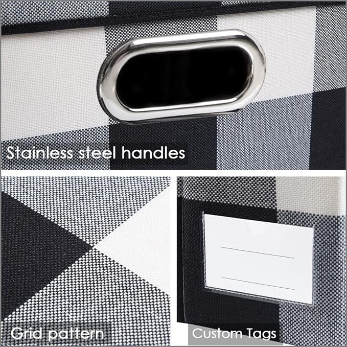 PRANDOM Large Collapsible Storage Bins - Image 5