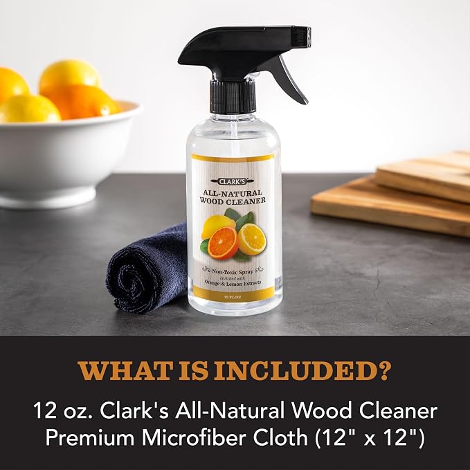 CLARK'S Natural Cutting Board Spray Cleaner, - Image 6