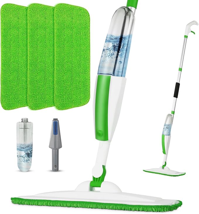 Mops for Floor Cleaning Wet Spray Mop by PANDAGRIP