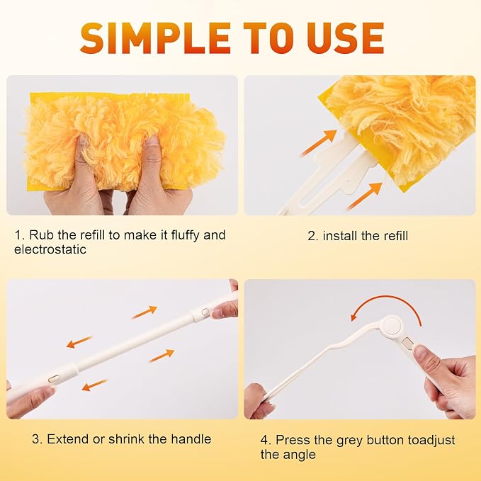 Heavy Duty Duster Refills, Disposable Dusters Kit - Image 7