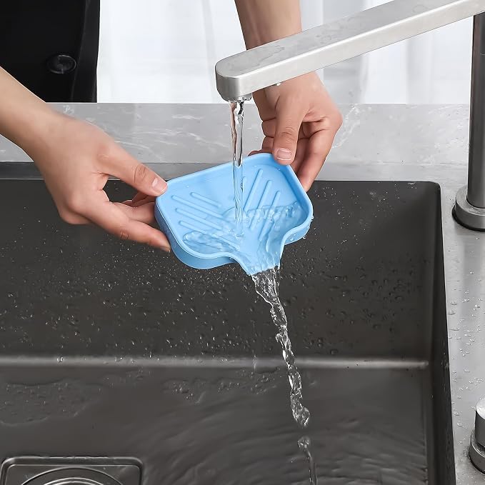 Silicone Bathroom Soap Dishes - Image 8