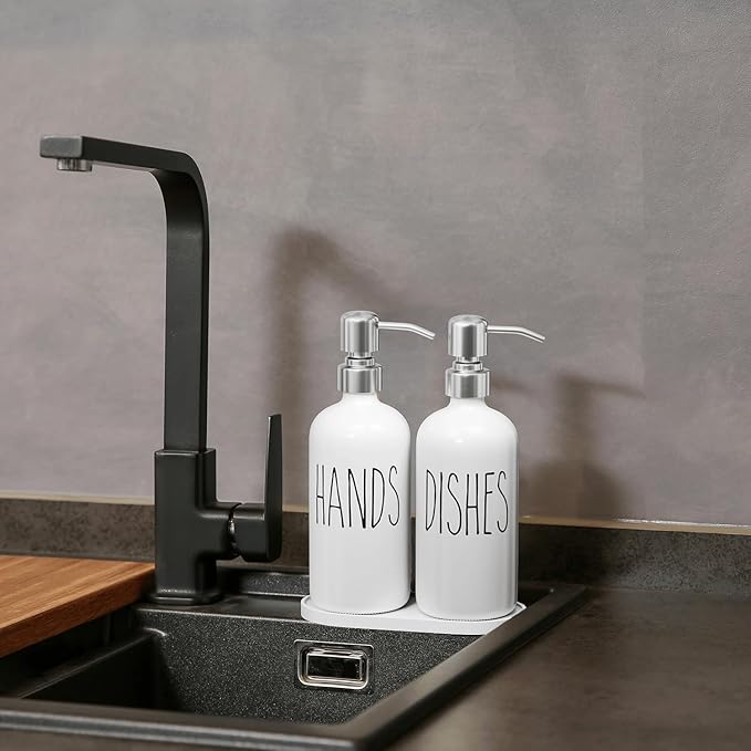 MOMEEMO Soap Dispenser for Kitchen Sink, Suitable for Kitchen Decor and - Image 5