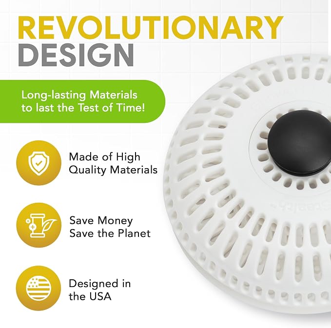 ShowerShroom Stealth Shower Hair Drain Catcher - Image 7