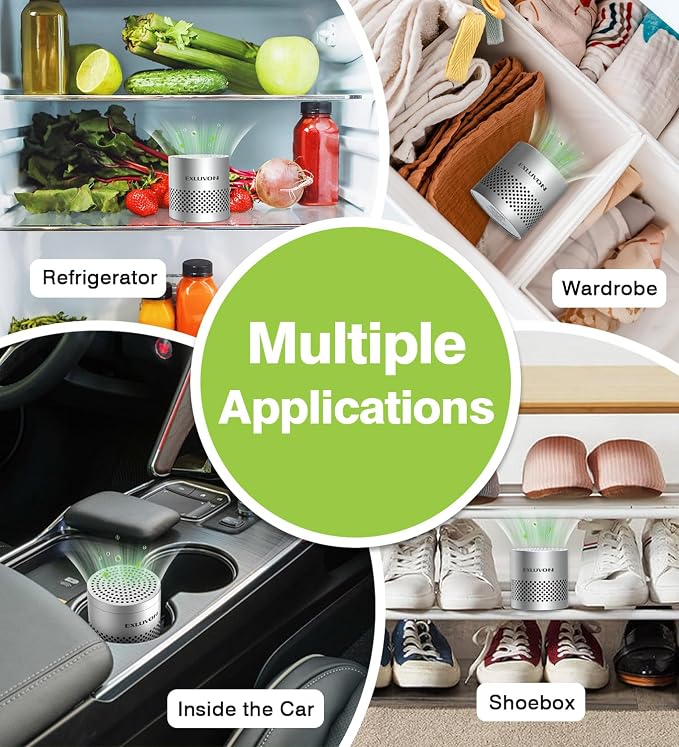 Fridge Deodorizer, Lasts for 10 Years Refrigerator Deodorizer Odor Eliminator - Image 6