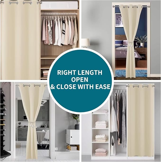 Joydeco Custom Size Doorway Curtains - Image 4