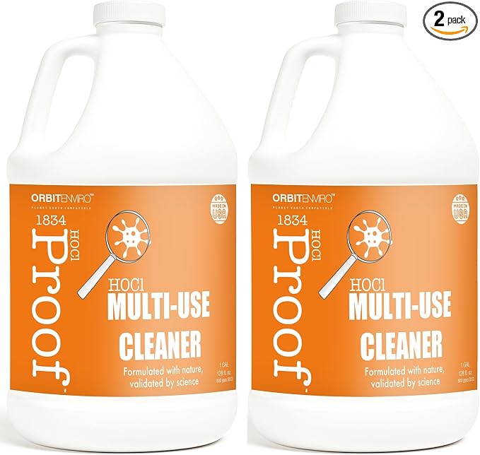 Hypochlorous Acid Cleaner | HOCl 500 PPM | Multi-Surface Cleaner by OrbitEnviro