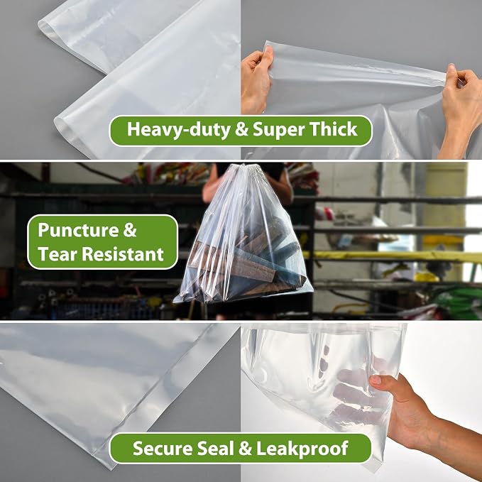 Dust Collector Bags 12pcs two-sided 7mil 19.5" diameter - Image 5