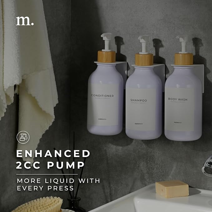MaisoNovo Shampoo and Conditioner Dispenser - Image 7
