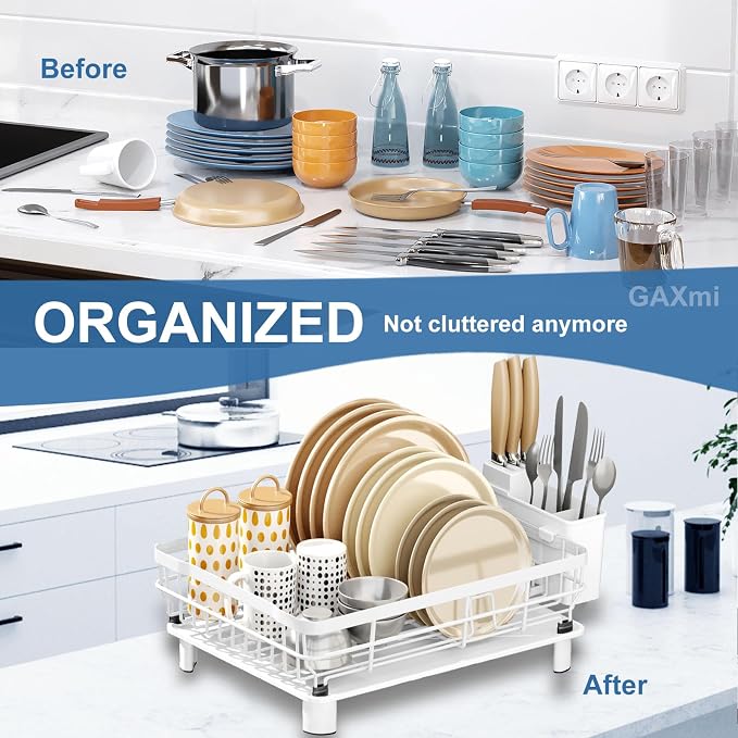 GAXmi Dish Drying Rack Over The Sink Dish Drainer - Image 2