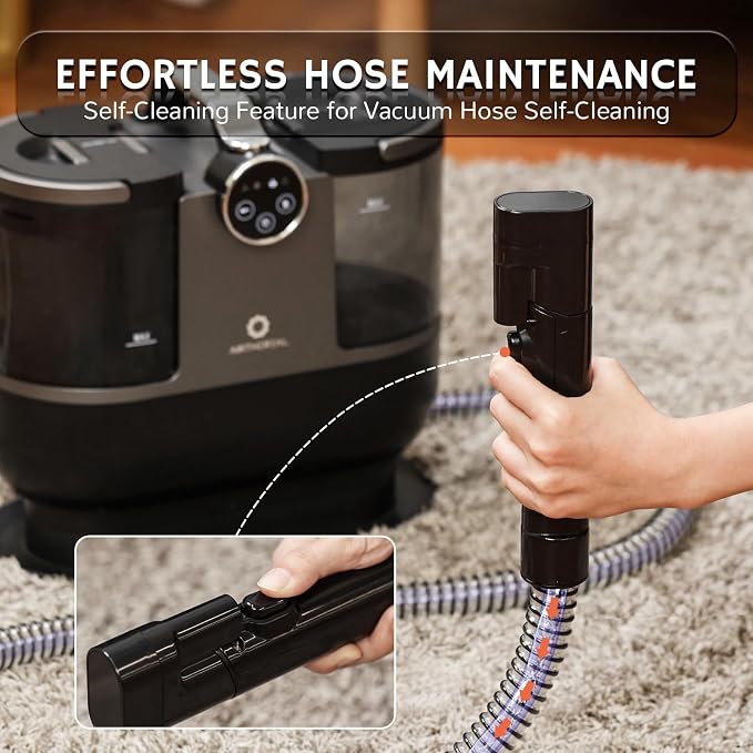 Airthereal S1 Carpet Cleaner Machine, Instant Heating Portable Upholstery Spot - Image 5