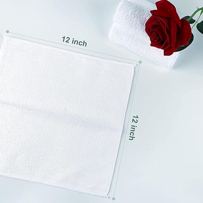 Orighty Microfiber Washcloths Bulk Towels Set 100 Pack, Highly Absorbent and - Image 3