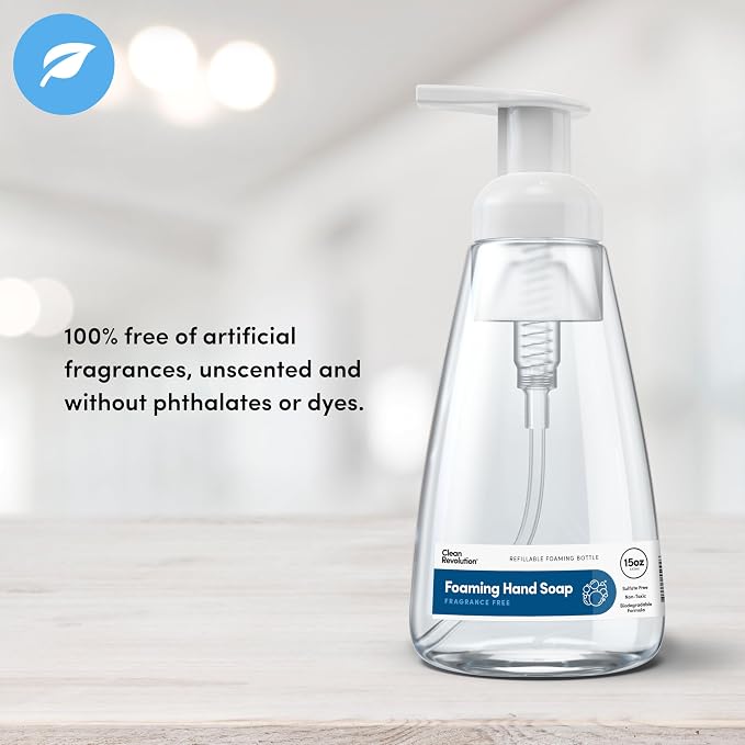 Clean Revolution Ready to Use Foaming Hand Soap| Three Pack | Jumbo 15oz - Image 2