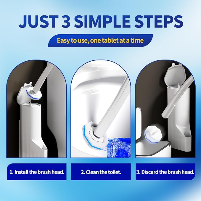 60PCS Toilet Wand Refills Compatible - Image 6