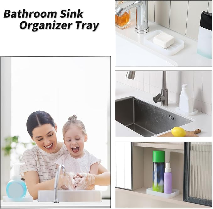 Silicone Kitchen Sink Organizer Tray - Image 3