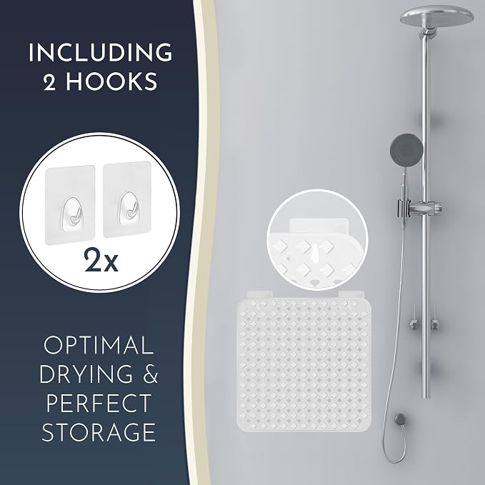 Homerella Anti Slip Shower Mat | Anti Mold Non Slip Bathtub Mat - Image 4